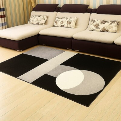 SABA RUGS MULTICOLOUR (MONOCHROME GEOMETRIC BALANCE)