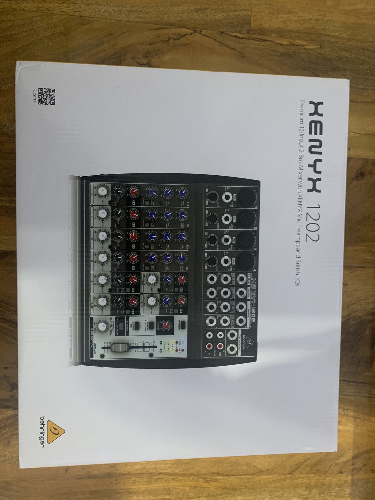 BEHRINGER XENYX 1204USB 8Channel 2Bus Mixer USB/Audio Interface
