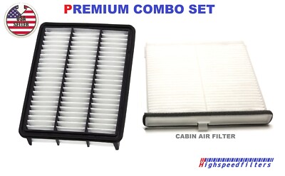 COMBO ENGINE & CABIN AIR FILTER SET for 2019 - 2024 MAZDA 6 CX-5 TURBO 2.5L ONLY