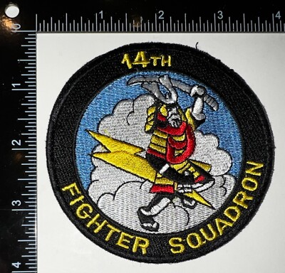 USAF 14th Fighter Squadron Samurai Patch