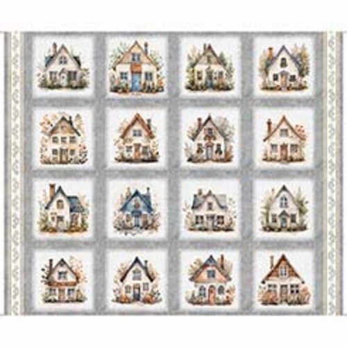 Home Sweet Home - HOME SWEET HOME PANEL   100% Cotton FABRIC priced by the Yard