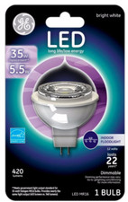 GE LED Indoor Floodlight Bulb 5.5 Watt 35W Replacement Bright White Dimmable