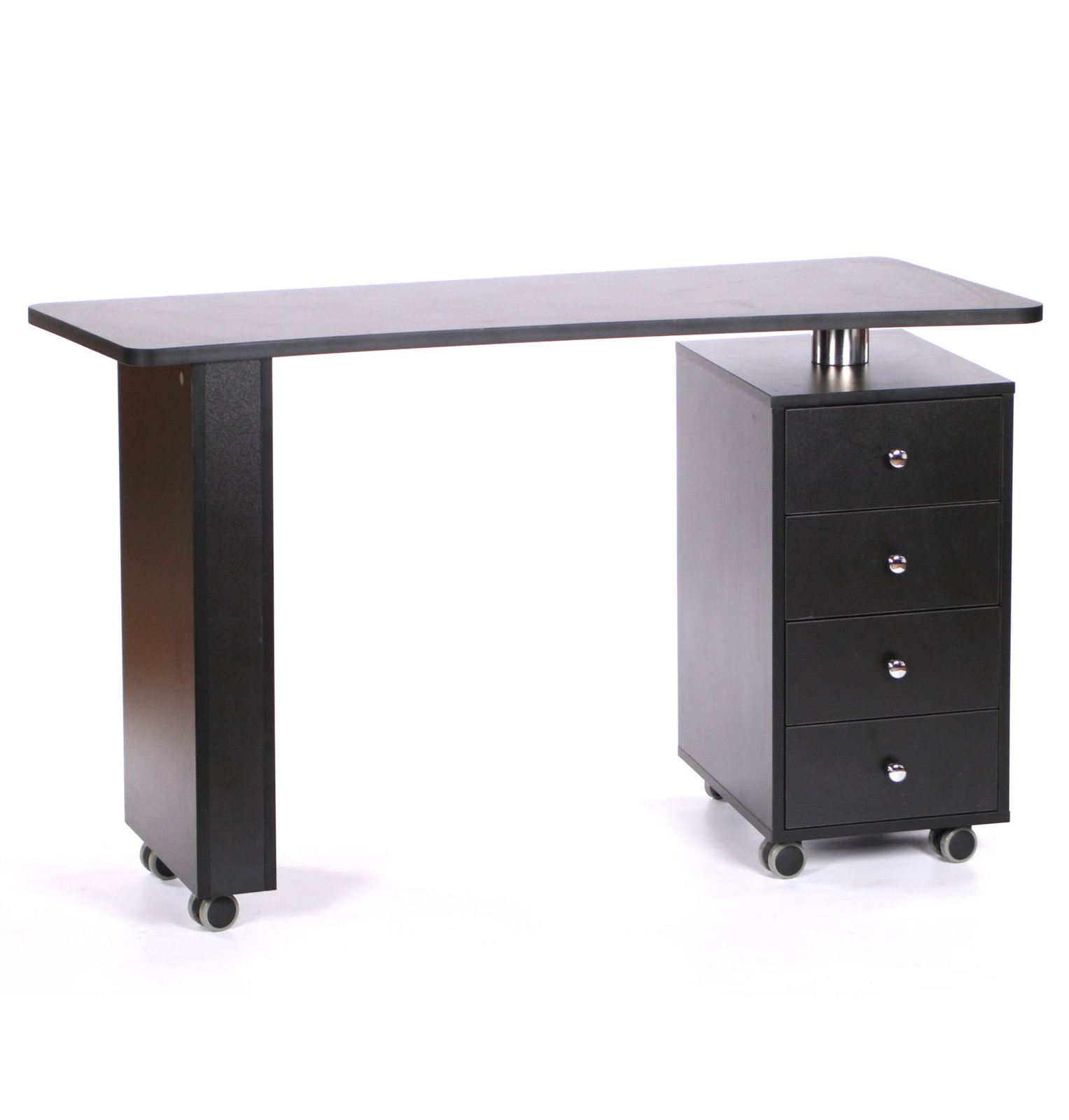 Urbanity Rio professional nail station salon manicure polish table desk black