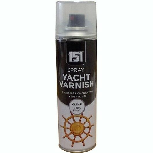 151 Clear Yacht Varnish Gloss 400ml