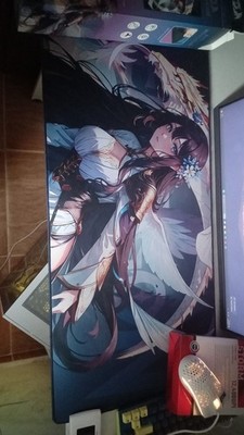 anime redragon large mouse pad