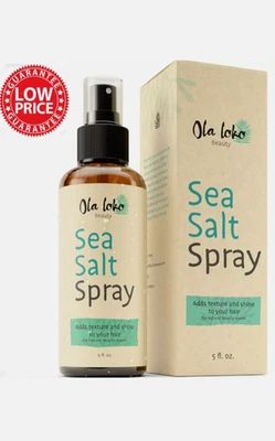 OLA LOKO Sea Salt Spray, Hair Texture Spray for Men & Women, Hair Volume Boosting & Wave