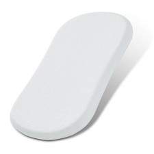 Bassinet Mattress Pad 30 x 18 Dual Sided Memory Foam Tencel Cover NeoBorn Baby