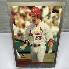 Topps 2000 Mark McGwire #1 St. Louis Cardinals Baseball Card