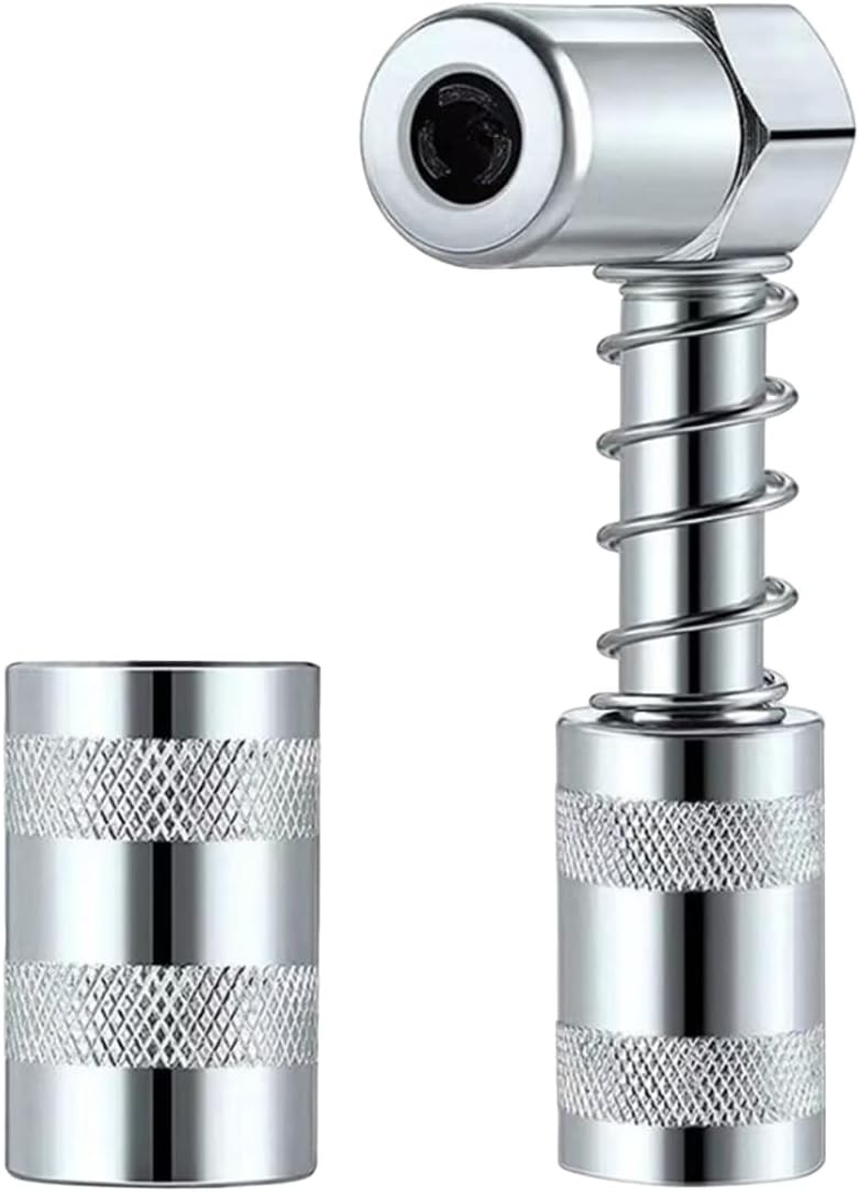 1 Set Grease Nozzle Adapter Grease Gun-Accessory 90 Degree Coupler Adapter Tool