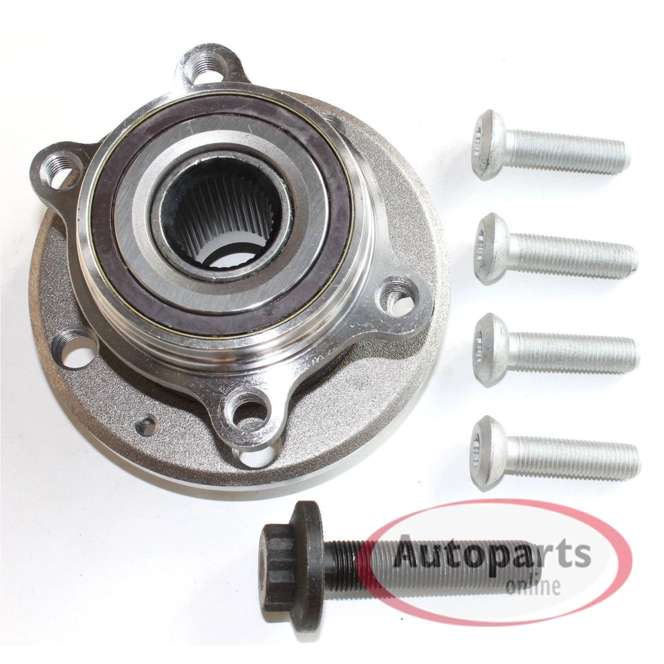 2 x SKF Radlager + Radnabe vormontiert vorne hinten für Porsche Macan Audi Q5 A6 - Bild 3 von 4