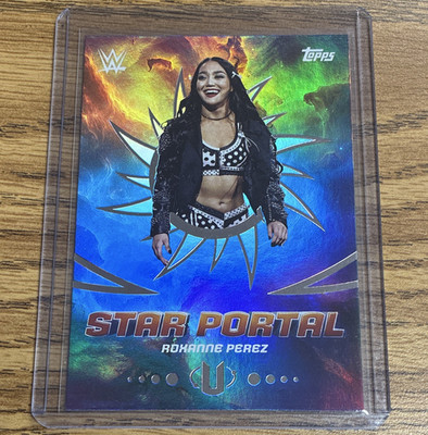 Topps 2025 Universe WWE NXT Roxanne Perez Star Portal Insert #SPO-19