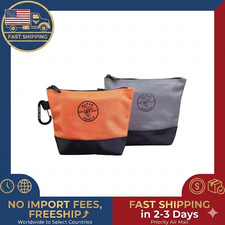 Klein Tools 9 In. Stand-Up Zipper Tool Bag 2-Pack