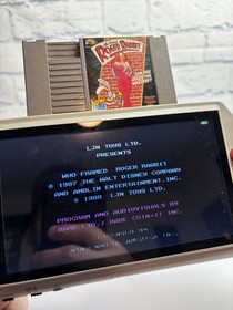 Who Framed Roger Rabbit NES Nintendo Entertainment System Tested Working Game