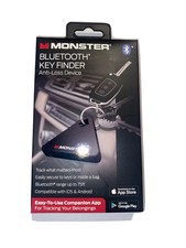 Monster Bluetooth Key Finder Anti Loss Device Brand New Factory Sealed 