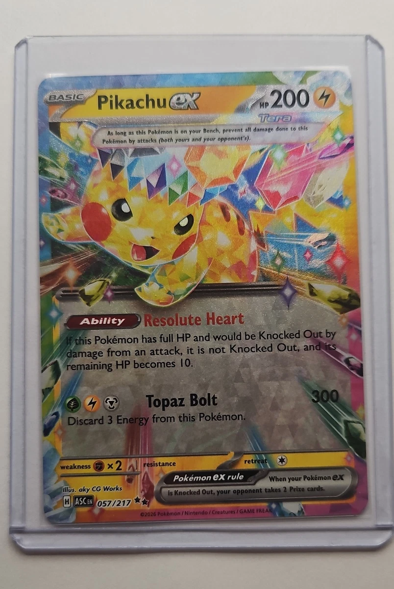 Pikachu Ex Pokémon TCG Cards for sale | eBay