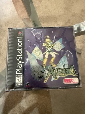 Alundra Sony PlayStation PS1 w/ Case, Manual & Game Clean