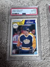 1983 O-PEE-CHEE OPC HOCKEY CARD PSA 10 WASHINGTON CAPITALS LARRY MURPHY