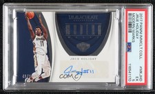 2017-18 Panini Immaculate Modern Marks 41/99 Jrue Holiday #MK-JHD PSA 5 Auto 2k0