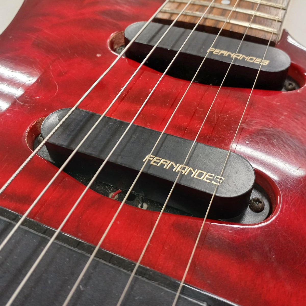 Fernandes FGZ-420 Electric Guitar W/Gig Bag Used Product Shipping