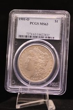 MS 63 Graded 1901 Year Morgan US Dollars (1878-1921) for sale | eBay