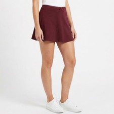 NWT Wild Fable Burgundy Mini Skort Size Large