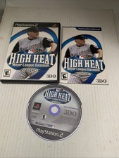 High Heat Major League Baseball 2004 (Sony PlayStation 2, 2003) Complete Seepics