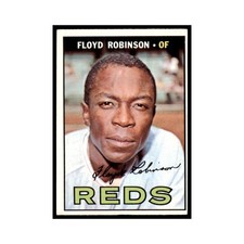 1967 Topps Floyd Robinson Reds #120
