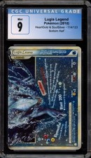 Pokemon Lugia Legend Bottom HeartGold & SoulSilver Holo Rare #114 CGC 9 Mint on eBay