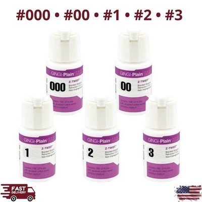 Gingi-Pak Dental Gingival Retraction Cord MAX Z-Twist Packing #000/00/1/2/3