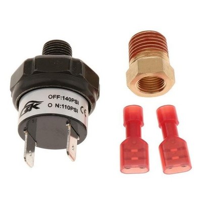 12V 110-140psi Pressure Switch Tank Mount Air Presssure Switch Valve