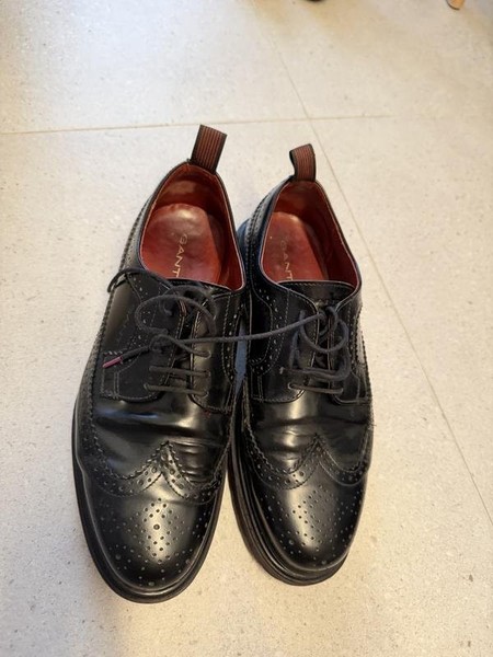 Men Gant Heels Brown Leather 42