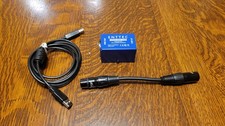 ENTTEC Open DMX USB 512-Ch DMX Interface  3-Pin XLR to 5-Pin DMX Lighting Cable