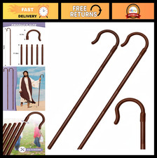 5Ft Tall Easter Shepherd's Staff Hook Prop - Walking Cane Stick, Cosplay Accesso