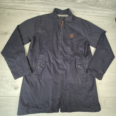 One True Saxon Herren Feldjacke Größe L dunkelblau Mantel