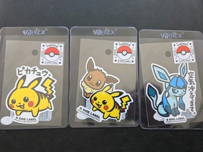 Eevee Pikachu 151 B Side Label Pokemon Center Exclusive Sticker Gradeable