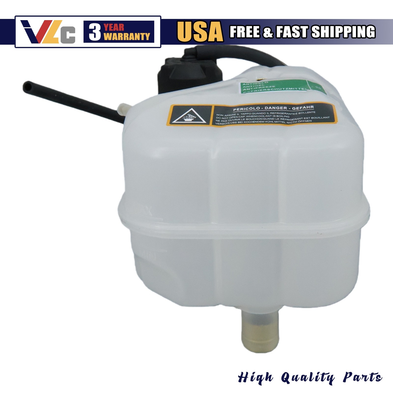 Coolant Expansion Tank For Maserati GranTurismo 2007-2017+ 4.2L 4.7L 296547
