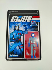 Super7 ReAction G.I. Joe Cobra Commander Glow Patrol Action Figure