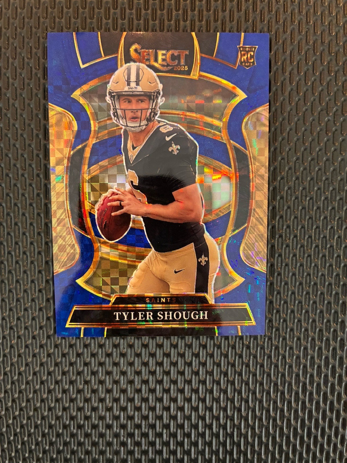 2025 Panini Select Tyler Shough Concourse Blue Prizm Rookie RC #/249 Saints