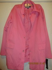 Jones New York Petal Pink Cotton Blend Large Jacket NEW 