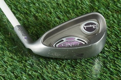 PING RHAPSODY PITCHING WEDGE ''W'' ULT 129 WOMEN'S LADIES FLEX ORANGE DOT 2° FLAT
