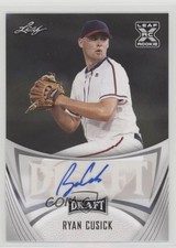 2021 Leaf Draft Base Auto Ryan Cusick #BA-RC2 Auto 2o7