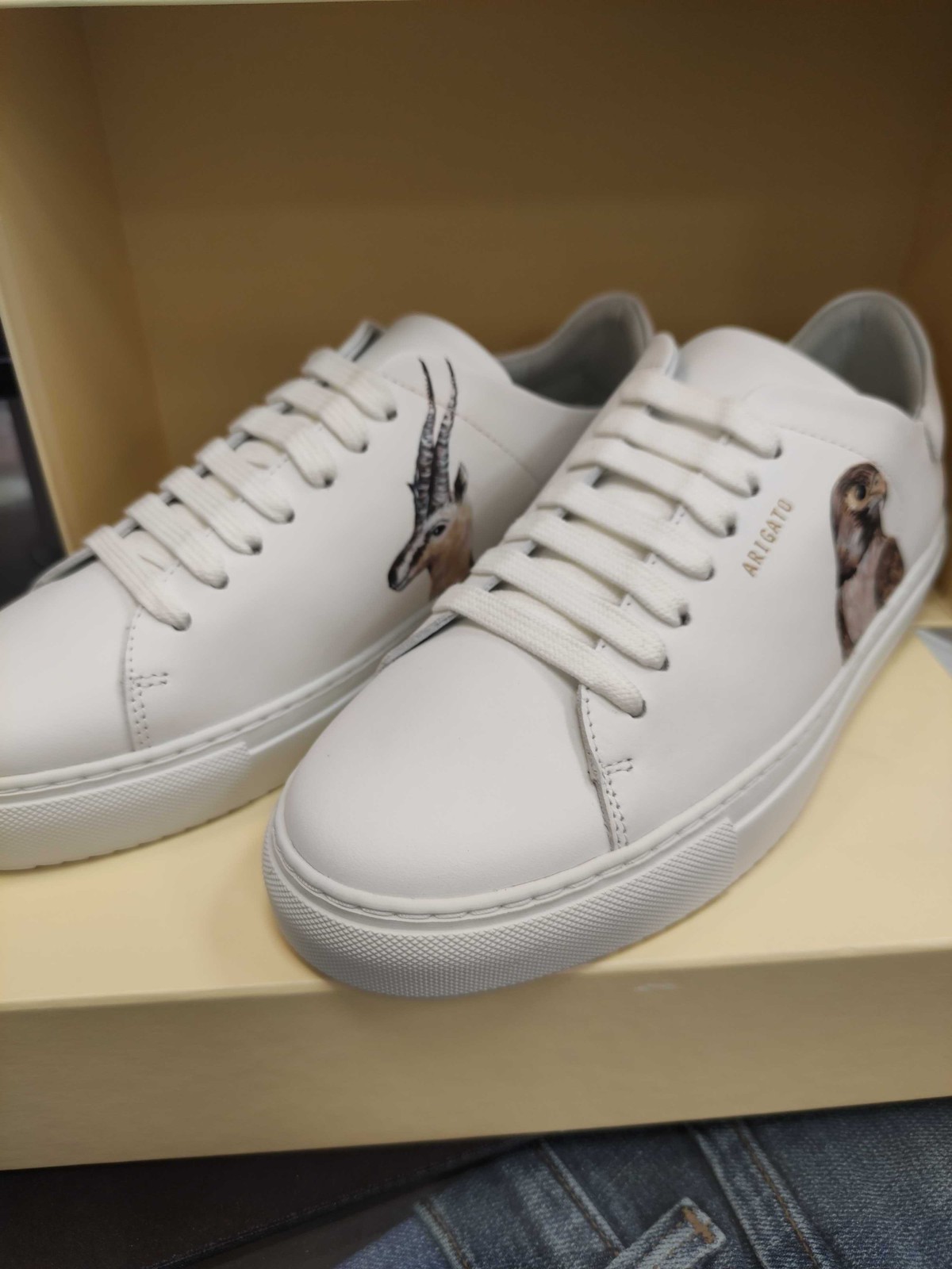 AXEL ARIGATO Men Clean 90 Trainers White Size EU 39 RRP £230 image 9