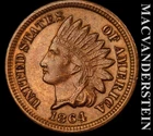 1864 CN Indian Head Cent - Scarce  Almost Unc / Uncirculated  Semi-key  #L4612