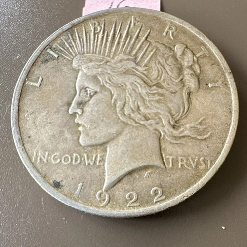 1922 Peace Dollar $1 Silver Coin Business Strike Philadelphia Circulated