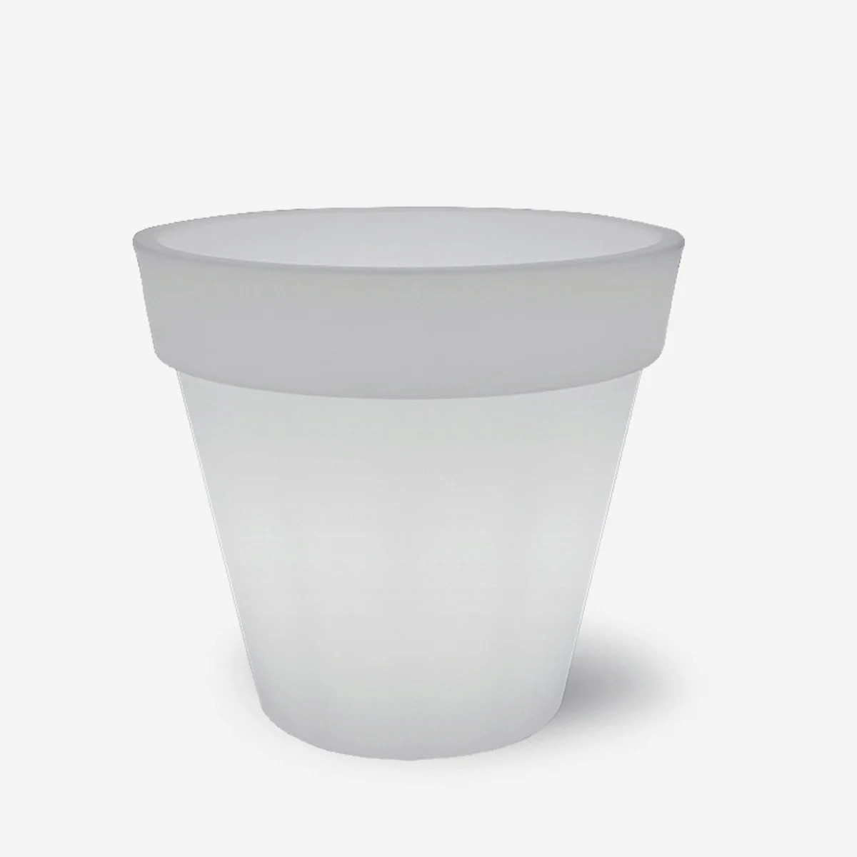 Pot lumineux Aria 80 pour ambiance de soirée sur la terrasse