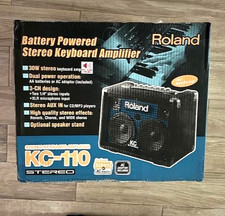 Roland KC-110 double Stereo/Keyboard Amplifier Battery-Powered, Excellent COOL