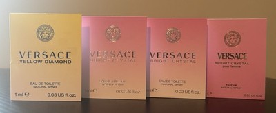 Versace Yellow Diamond & Bright Crystal Samples 