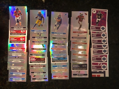 2022 Panini NFL Football Stickers YOU U PICK Sticker Set FOIL ROOKIE TEAM LOGO