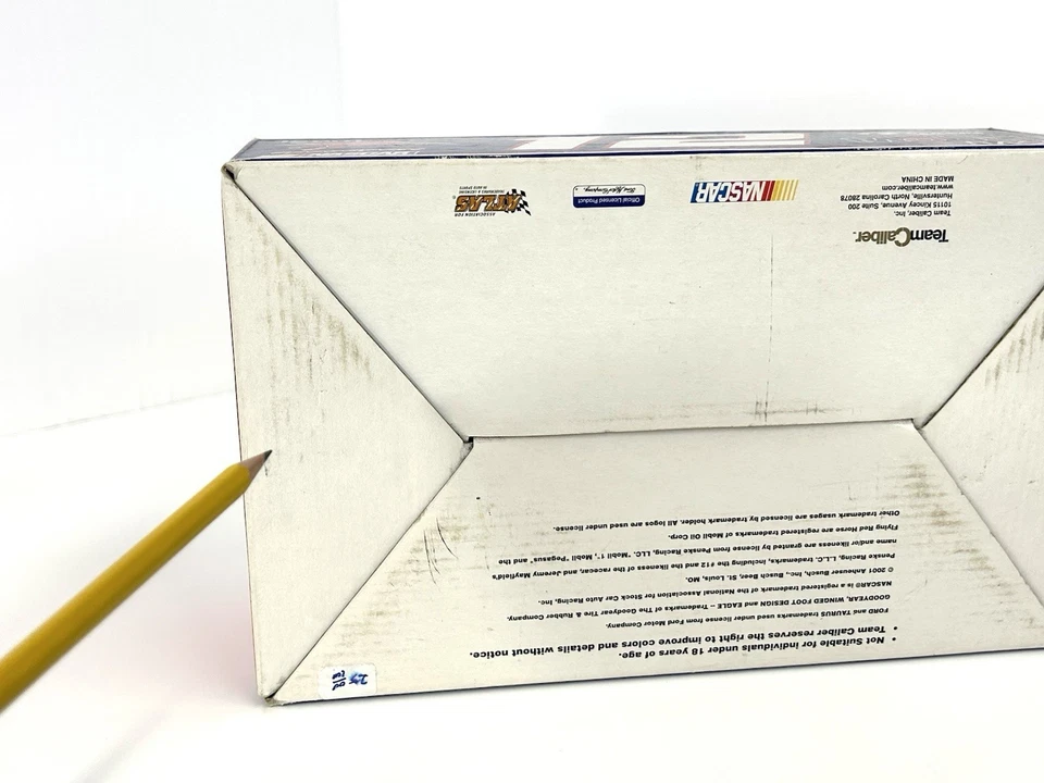 Team Caliber Owners Jeremy Mayfield #12 Mobil 1 2001 Ford Taurus  1:24 - Image 4 of 4