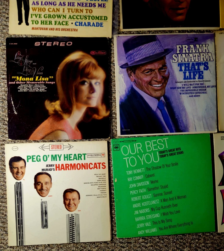 1960's JAZZ 12" VINYL RECORDS LOT-(3) Mantovani, Lawrence Welk, Frankie Carle - Image 3 of 4